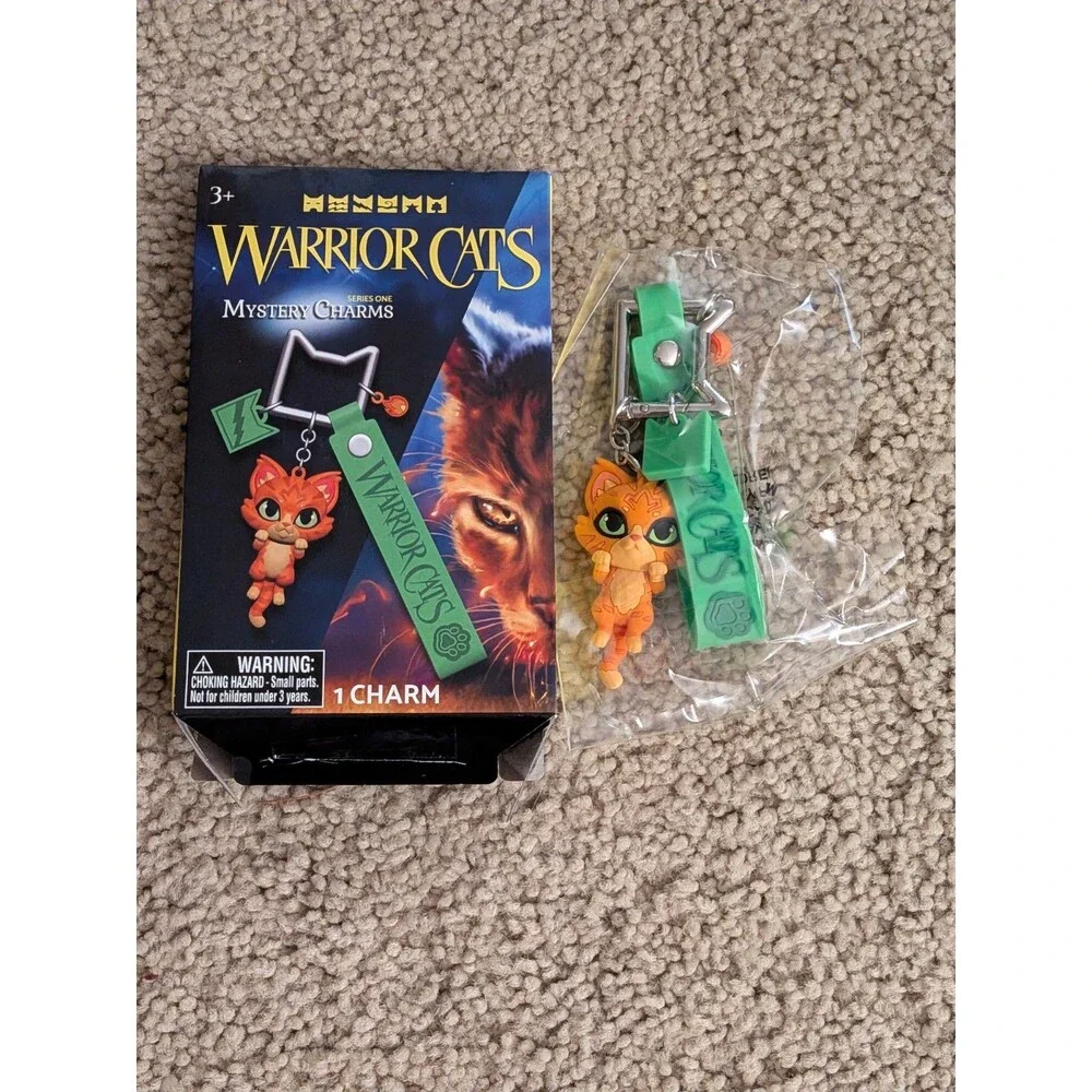 Warrior Cats Mystery Keychain Charm Series One Firestar